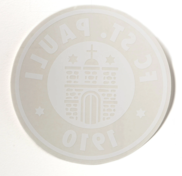 FC St. Pauli - Aufkleber Logo Fenster